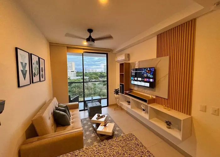 Apartamento Celeste A Pasos Del Mar Y Aeropuerto